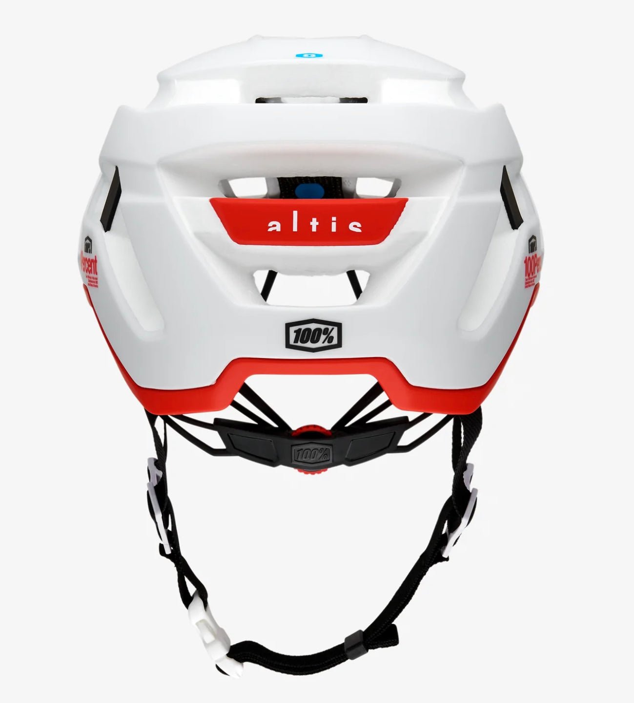 100% Altis Helmet - White - Biking Roots