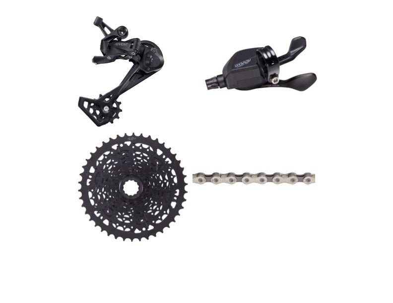 Microshift advent 2025 9 speed groupset