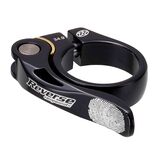 Reverse Long Life Q/R Seatpost Clamp, 34.9mm, Black - Biking Roots