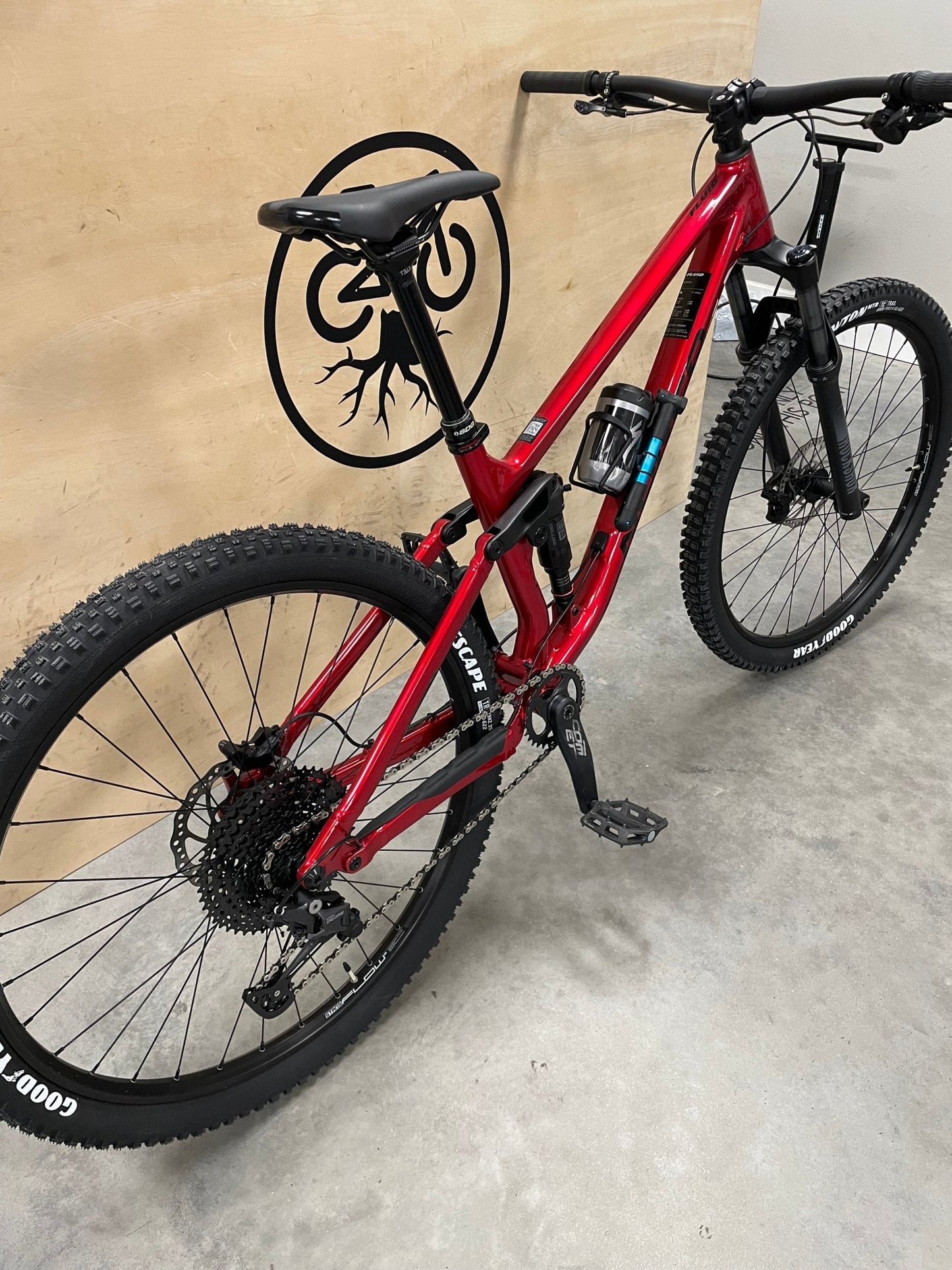 2024 Norco Fluid FS A4 Large Red *Rental* - Biking Roots