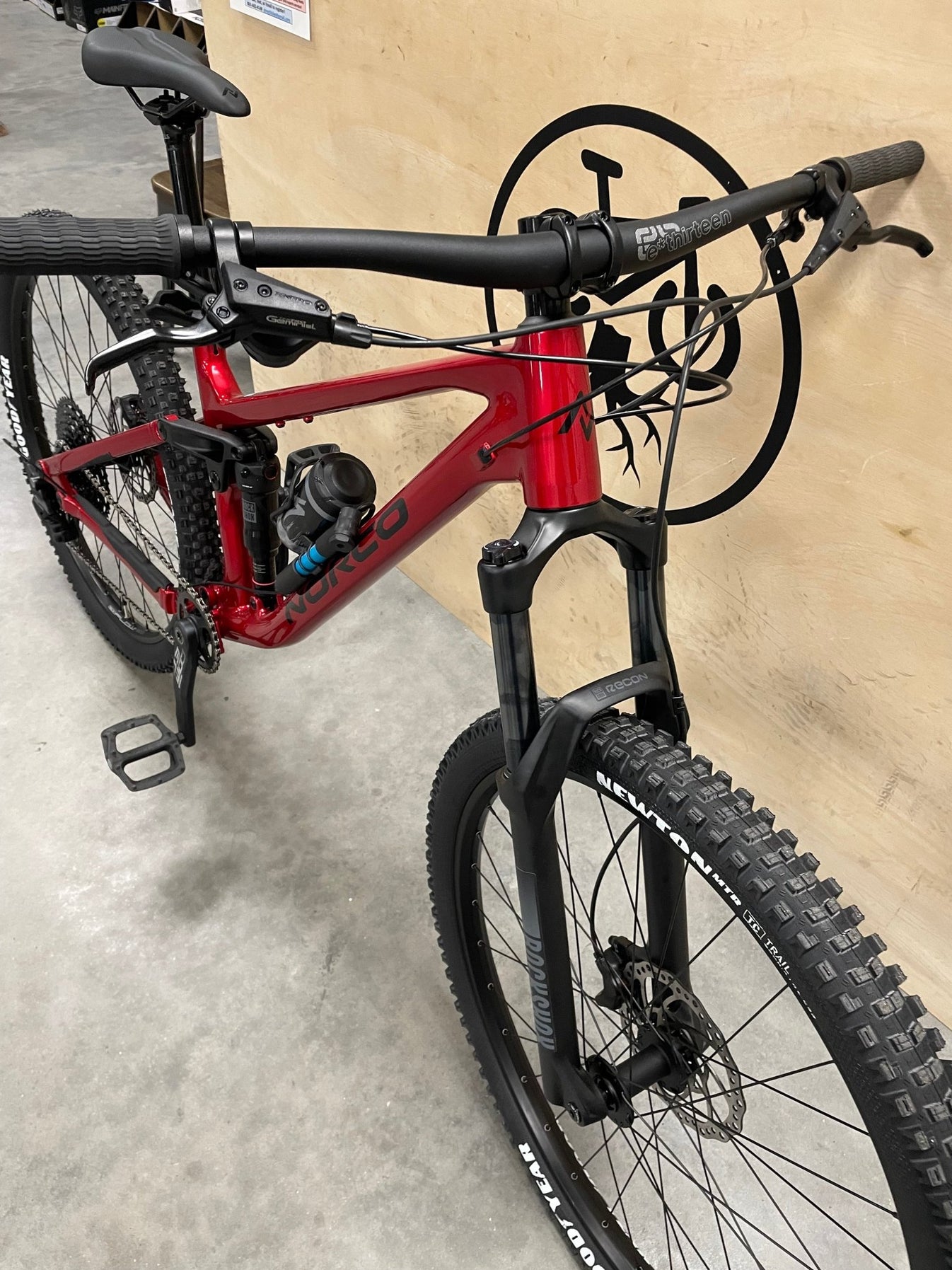 2024 Norco Fluid FS A4 Large Red *Rental* – Biking Roots