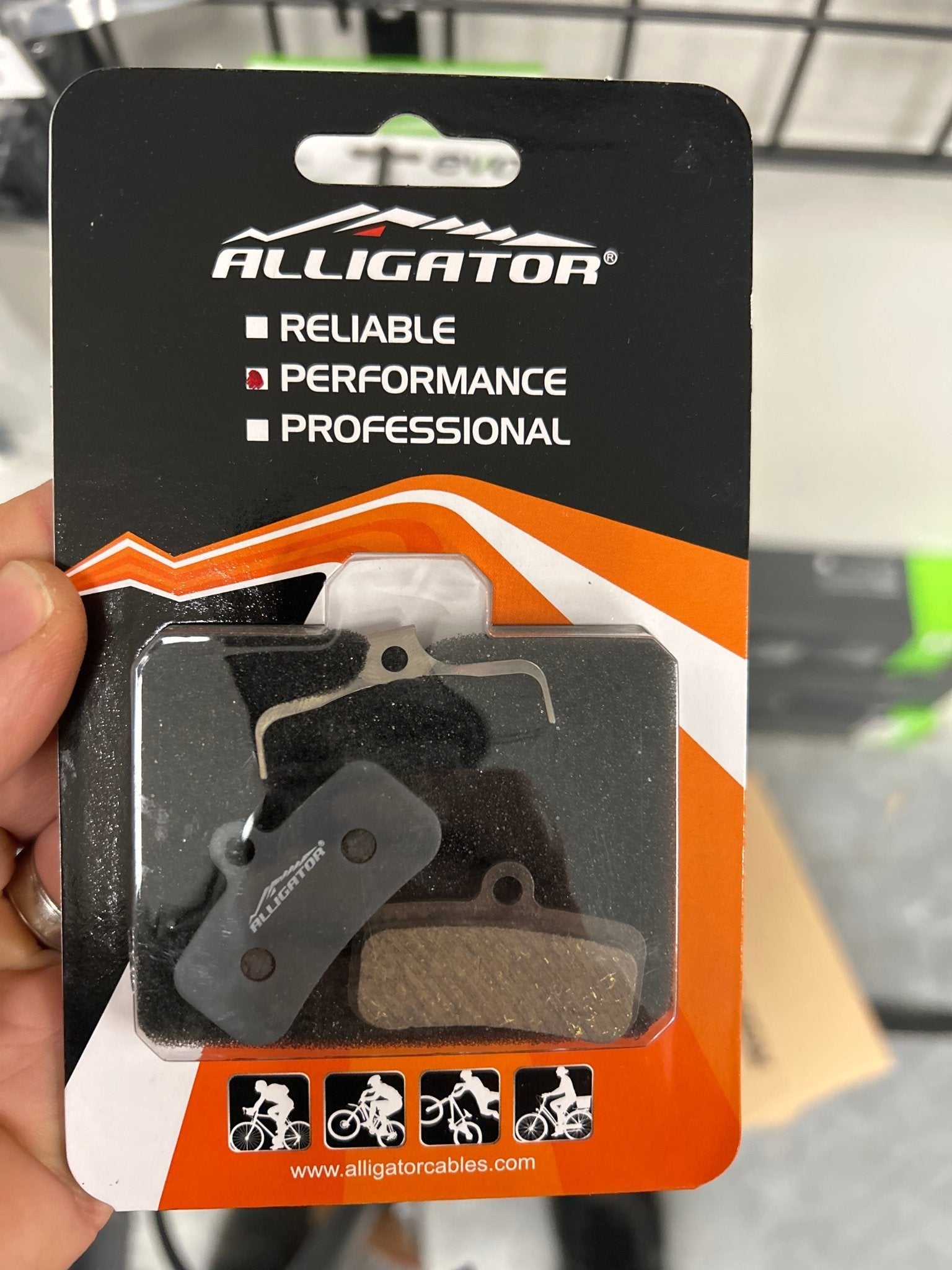 Alligator Disc Brake Pads - (Shimano, TRP 4 Piston) Semi Metallic - Biking Roots