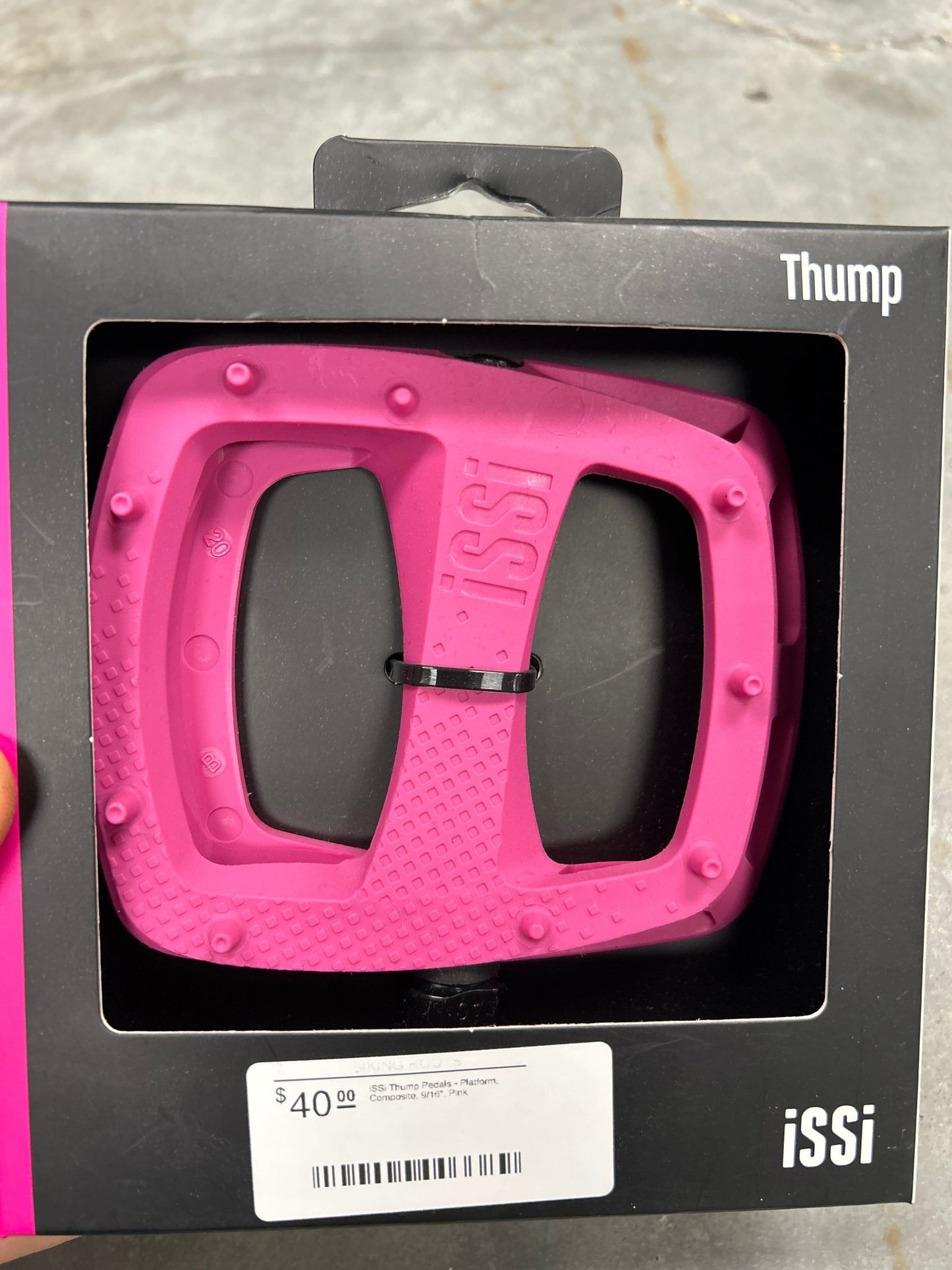 Issi Thump Pedal Pink - Biking Roots