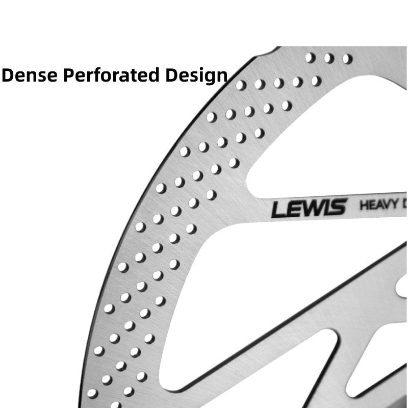 Lewis Heavy Duty Disc Brake Rotor 2.3mm 6 - Bolt - Biking Roots