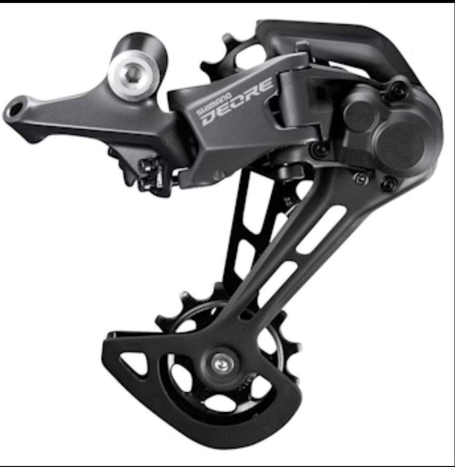 Shimano Deore RD - M5100 - SGS Rear Derailleur - 11 - Speed, Long Cage, Black - Biking Roots