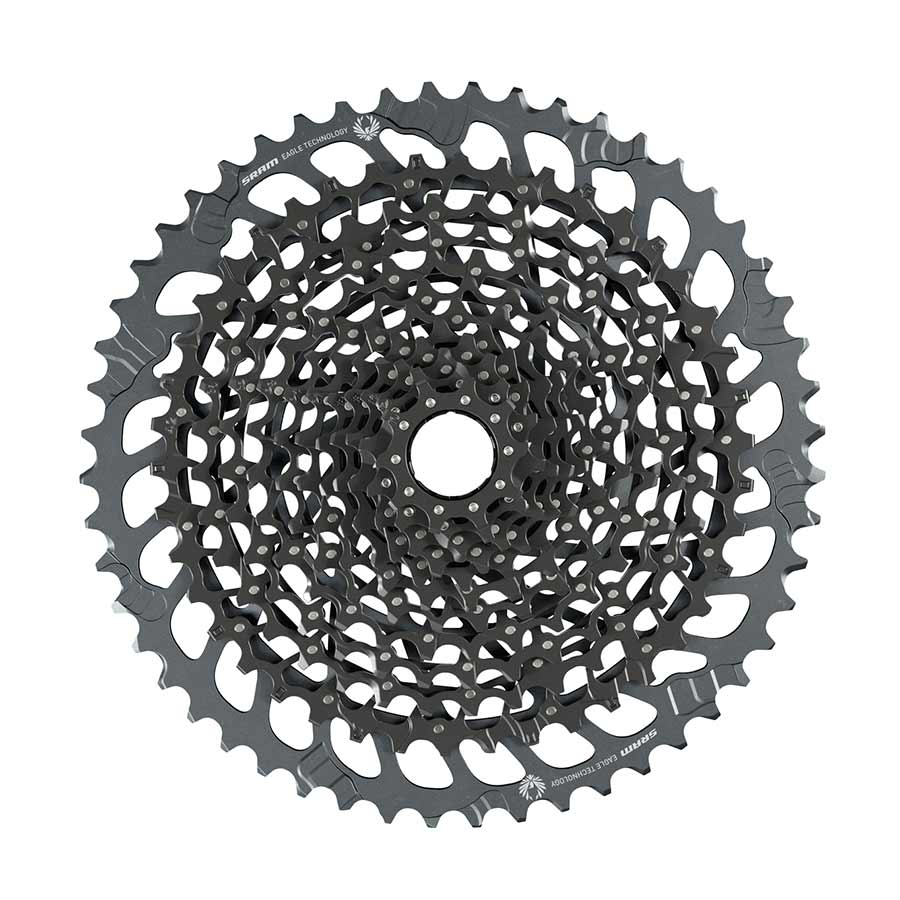 SRAM GX Eagle XG-1275 Cassette - 12-Speed, 10-52t, Black, For XD Driver Body - Biking Roots