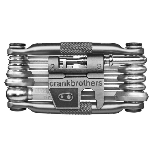 Crank Brothers Multi-17 Mini Tool, Nickel - Biking Roots