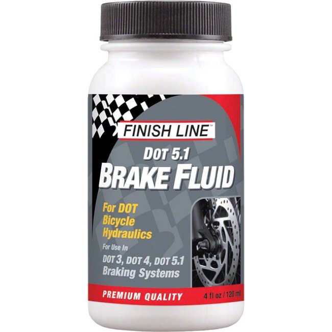 Finish Line DOT 5.1 Brake Fluid 4fl oz/120ml - Biking Roots