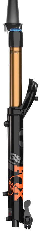 FOX 38 Factory Suspension Fork - 29", 160 mm, 15QR x 110 mm, 51 mm Offset, Shiny Black, Grip 2 - Biking Roots