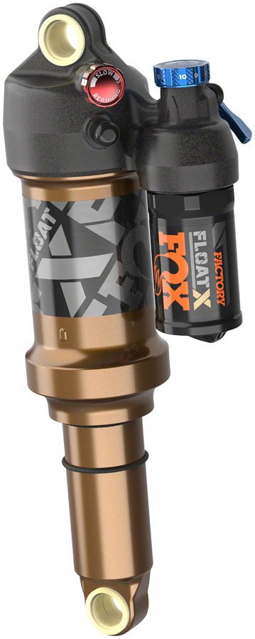 FOX FLOAT X Factory Rear Shock - Metric, 190 x 45 mm, EVOL LV, 2-Position Lever, Kashima Coat - Biking Roots