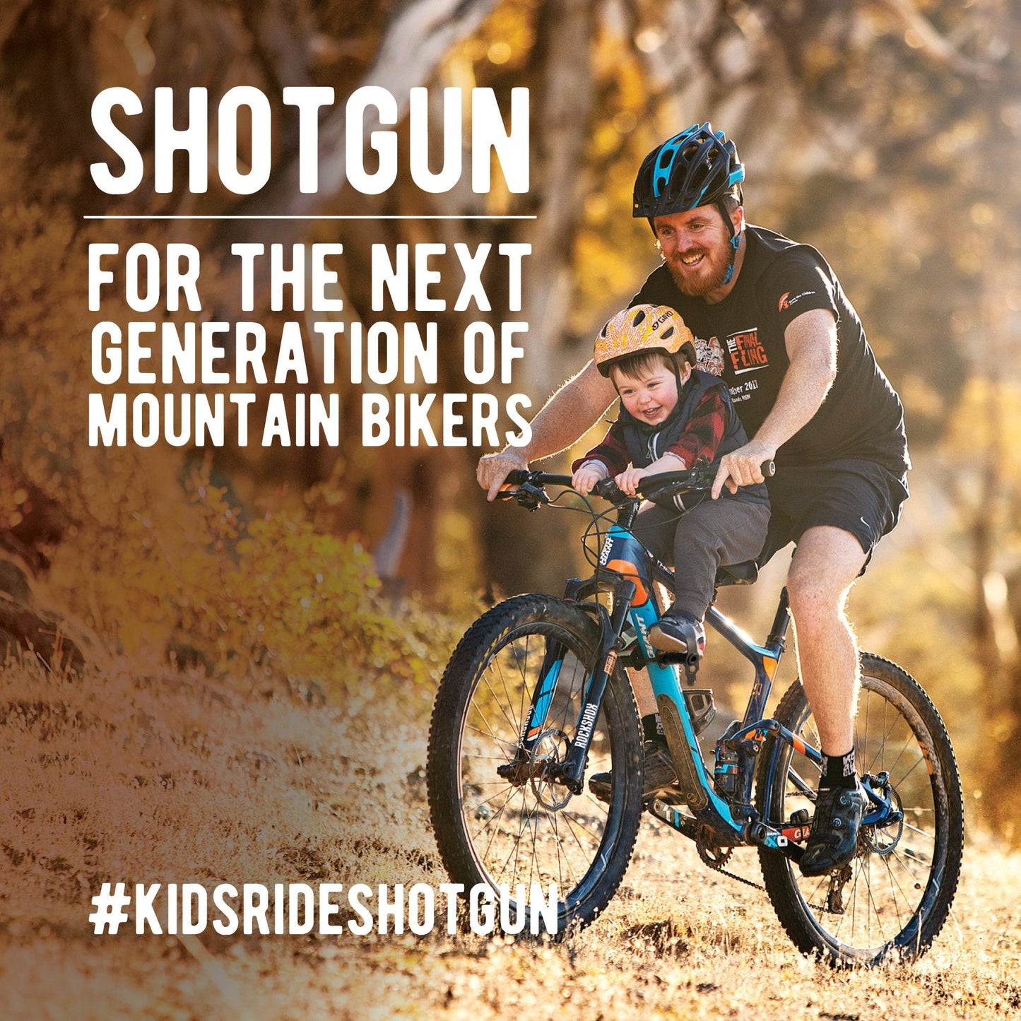 Kids Ride Shotgun - Biking Roots