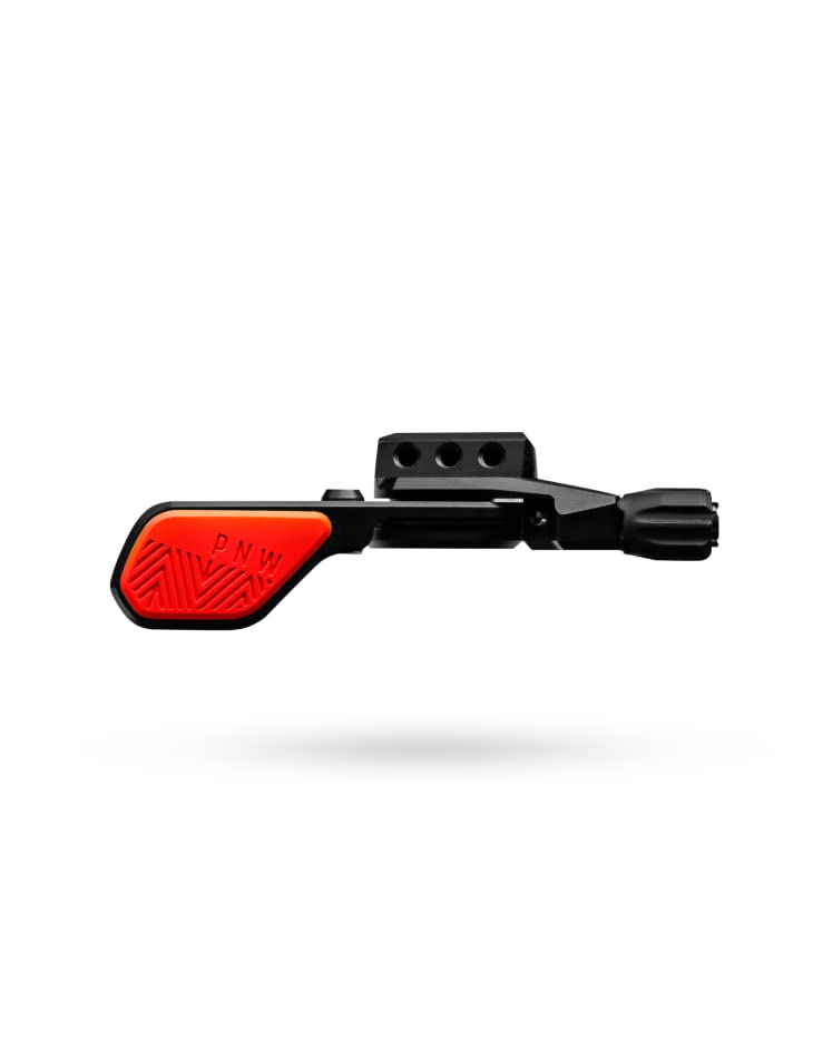 PNW Components Loam Lever 2 Standard 22.2mm Mount, Black/Red - Biking Roots